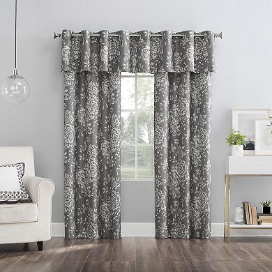 The Big One® 2-pack Dabney Floral Grommet Window Curtain Set