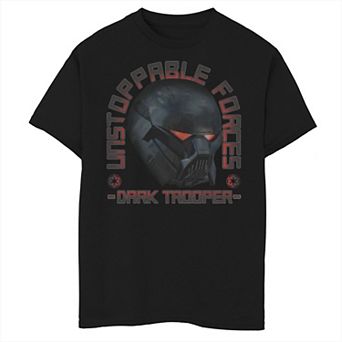 Boys 6-20 Star Wars: The Mandalorian Dark Trooper Unstoppable Forces Graphic Tee