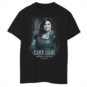 Boys 8-20 Star Wars: The Mandalorian Cara Dune Marshal Of Nevarro R12 Graphic Tee