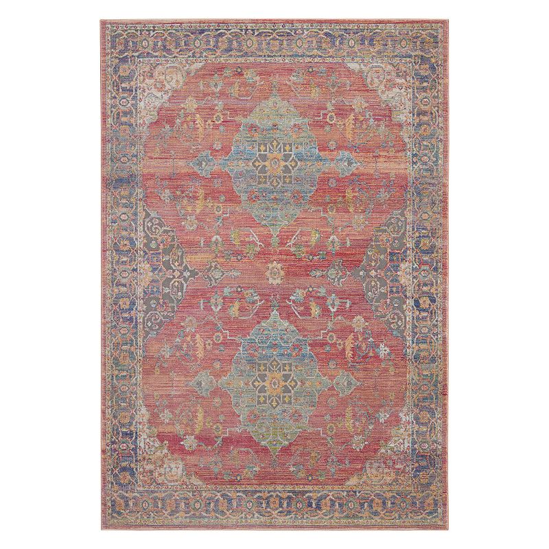 Nourison Global Vintage Persian I Rug, Multicolor, 6Ft Rnd