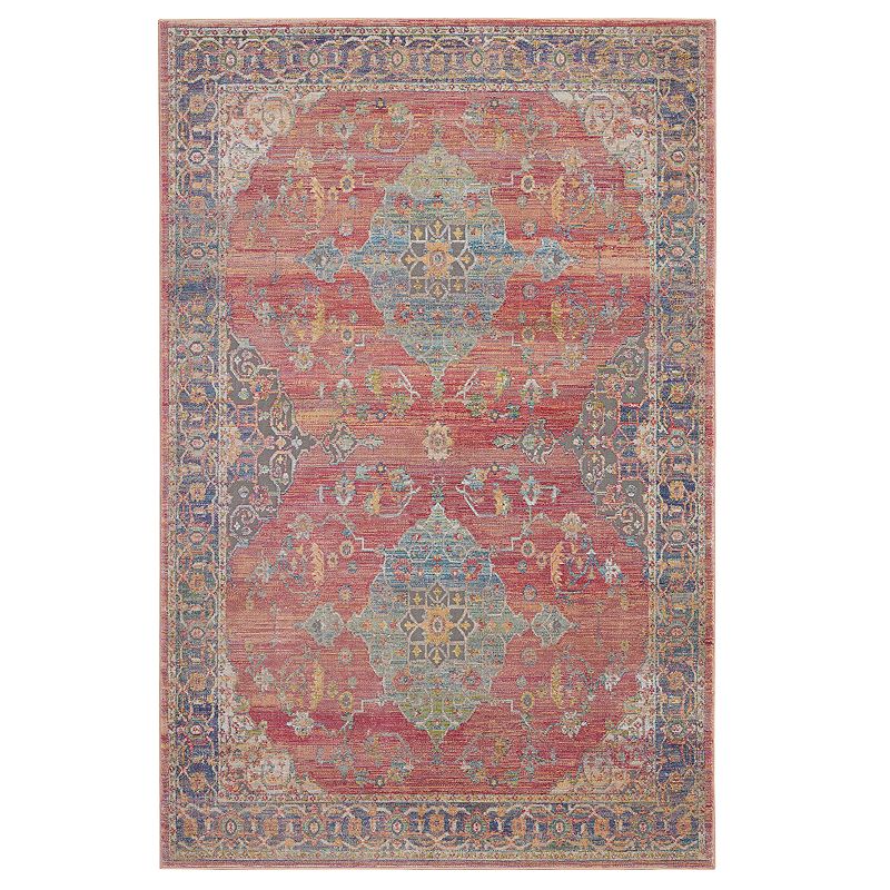 Nourison Global Vintage Persian I Rug, Multicolor, 6Ft Rnd