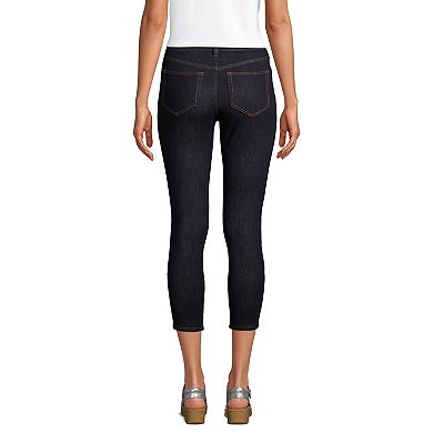 Petite Lands' End Stretch High-Rise Skinny Crop Jeans