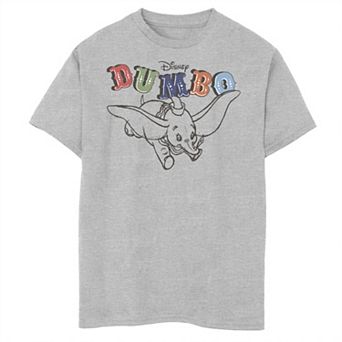Disney's Dumbo Retro Flying Circus Title Boys 8-20 Graphic Tee