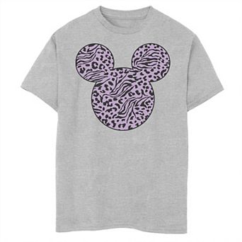 Disney's Mickey Mouse & Friends Boys 6-20 Mickey Tiger Cheetah Mashup Fill Graphic Tee