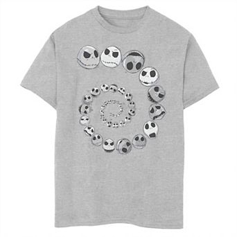 Disney's The Nightmare Before Christmas Boys 8-20 Jack Emotional Spiral Graphic Tee