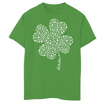 Disney's Mickey Mouse & Friends Boys 8-20 St. Patrick's Day Icon Fill Graphic Tee