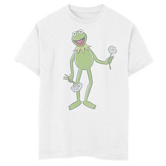 Disney's The Muppets Boys 8-20 Kermit The Frog Portrait Graphic Tee