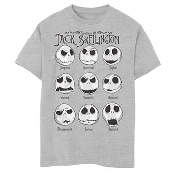 Disney's The Nightmare Before Christmas Boys 8-20 Emotional Jack Graphic Tee