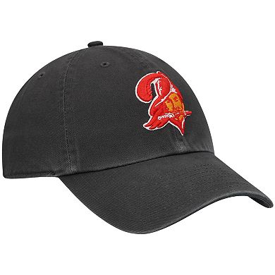 Men's '47 Charcoal Tampa Bay Buccaneers Clean Up Legacy Adjustable Hat
