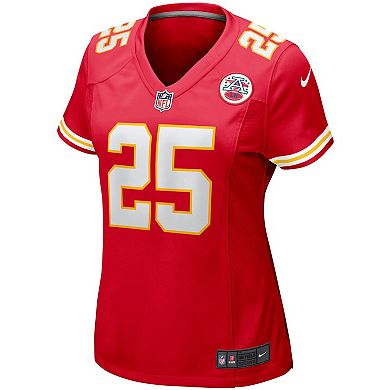 Women's Nike Clyde Edwards-Helaire Red Kansas City Chiefs Player Jersey