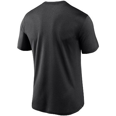 Men's Nike Black San Francisco Giants Wordmark Legend Performance T-Shirt