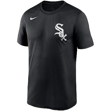 Men's Nike Black Chicago White Sox Wordmark Legend Performance T-Shirt