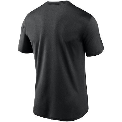Men's Nike Black Pittsburgh Pirates Wordmark Legend Performance T-Shirt