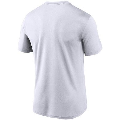 Men's Nike White Los Angeles Dodgers Wordmark Legend Performance T-Shirt