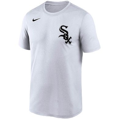 Men's Nike White Chicago White Sox Wordmark Legend Performance T-Shirt