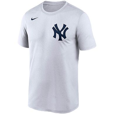 Men's Nike White New York Yankees Wordmark Legend Performance T-Shirt