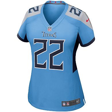 Women's Nike Derrick Henry Light Blue Tennessee Titans Game Jersey