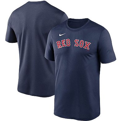 Men's Nike Navy Boston Red Sox Wordmark Legend Performance T-Shirt