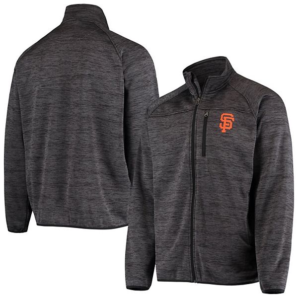 Lids San Francisco Giants Cutter & Buck Big Tall Rainier Shirt Jacket -  Black