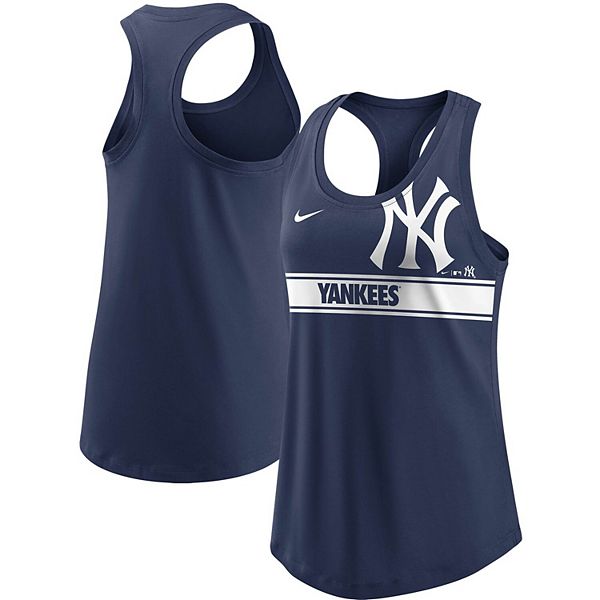 New York Yankees Women's Plus Size Scoop Neck Racerback Tank Top