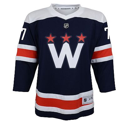 Youth TJ Oshie Navy Washington Capitals 2020/21 Alternate Replica Player Jersey