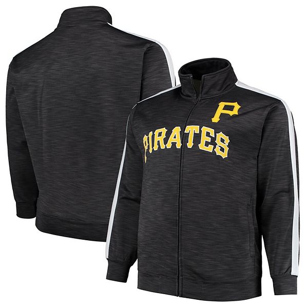 Lids Pittsburgh Pirates Cutter & Buck Big Tall Virtue Eco Pique Quarter-Zip  Pullover Jacket