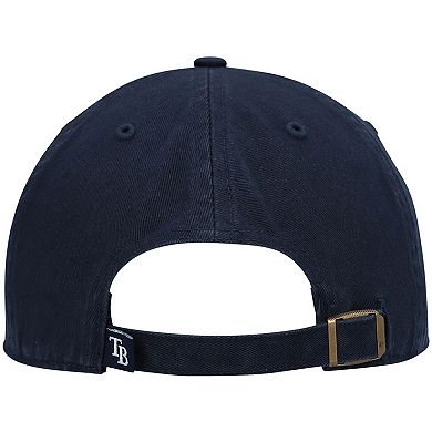 Men's '47 Navy Tampa Bay Rays Clean Up Adjustable Hat