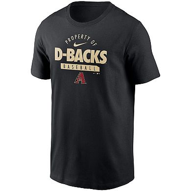 Men's Nike Black Arizona Diamondbacks Primetime Property Of Practice T-Shirt