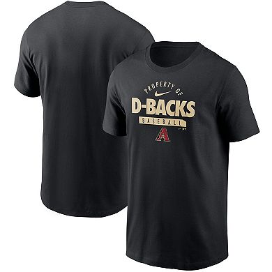 Men's Nike Black Arizona Diamondbacks Primetime Property Of Practice T-Shirt