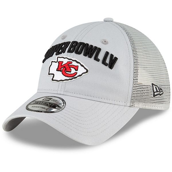 Men's New Era White Kansas City Chiefs Super Bowl LV Bound