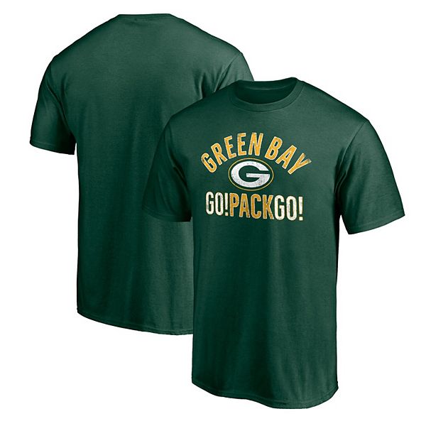 Men's Fanatics Branded Green Green Bay Packers Hometown Go Pack Go T-Shirt