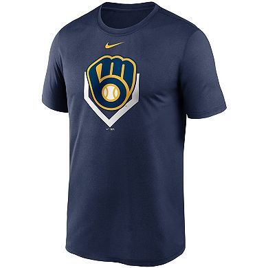 Men's Nike Navy Milwaukee Brewers Icon Legend Performance T-Shirt