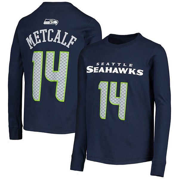 Outerstuff Youth DK Metcalf Navy Seattle Seahawks  