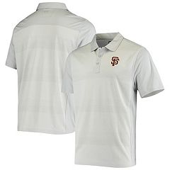 LevelWear Men's Black San Francisco Giants Sector Raglan Polo Shirt