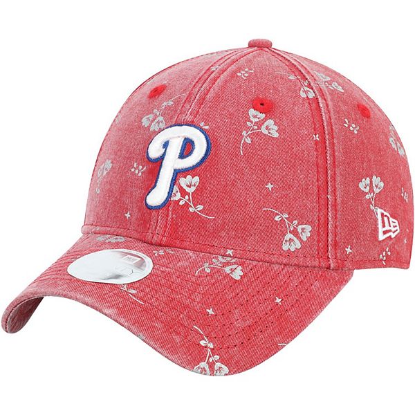 Women's New Era White/Red Philadelphia Phillies Lace-Up Long