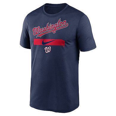 Men's Nike Navy Washington Nationals City Legend Practice Performance T ...