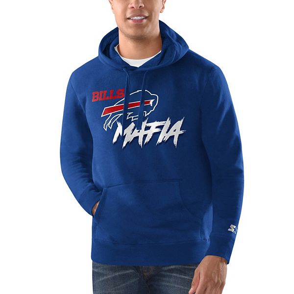 Men's Starter Royal Buffalo Bills Bills Mafia Freshman Pullover Hoodie