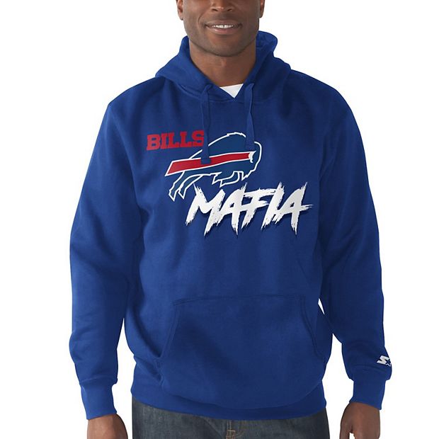 Youth Buffalo Bills Royal Blue Full Zip Sherpa Hoodie