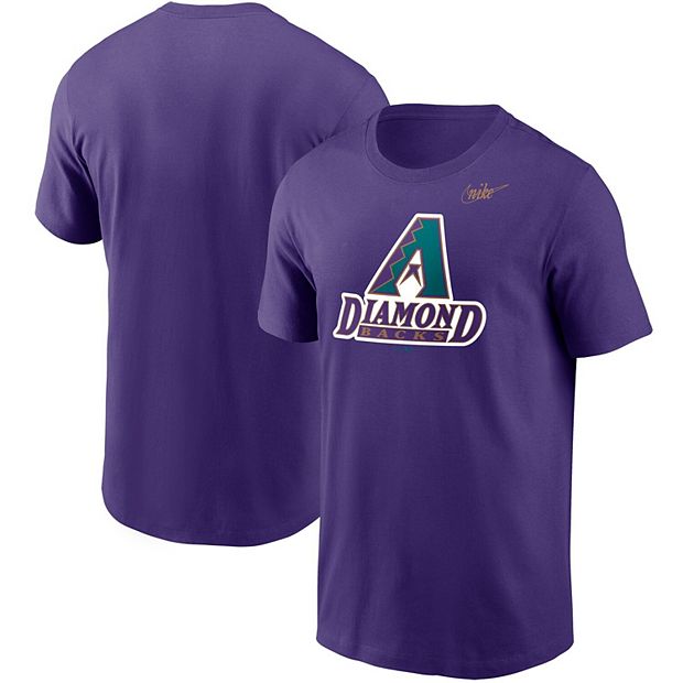 Men's Nike Purple Arizona Diamondbacks Cooperstown Collection Logo