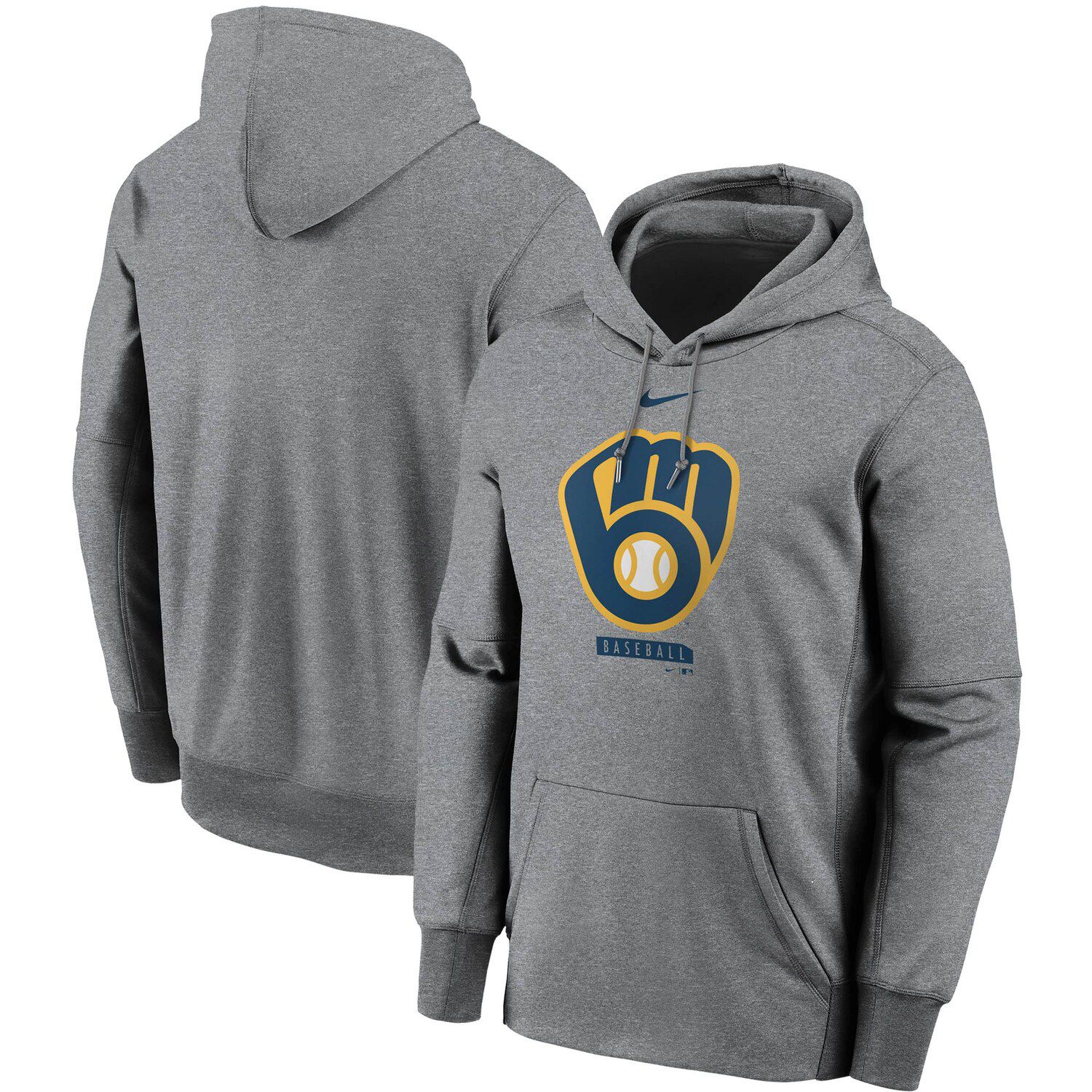 nike milwaukee brewers hoodie