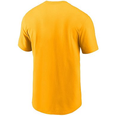 Men's Nike Gold Pittsburgh Pirates Primetime Property Of Practice T-Shirt