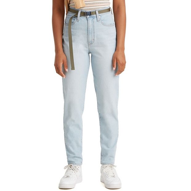 Levi's high waisted tapered jeans