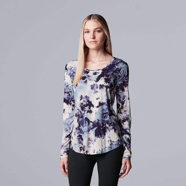 Women's Simply Vera Vera Wang Long Sleeve Tee