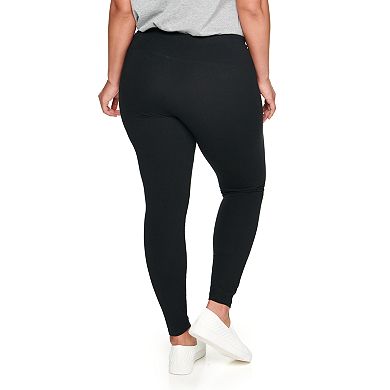 Plus Size Sonoma Goods For Life® Midrise Leggings