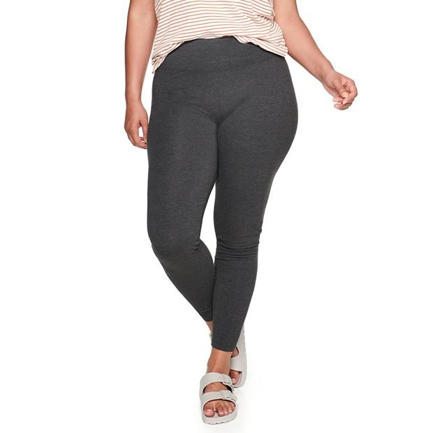 Sonoma Goods for Life Solid Brown Leggings Size XL (Petite) - 25% off