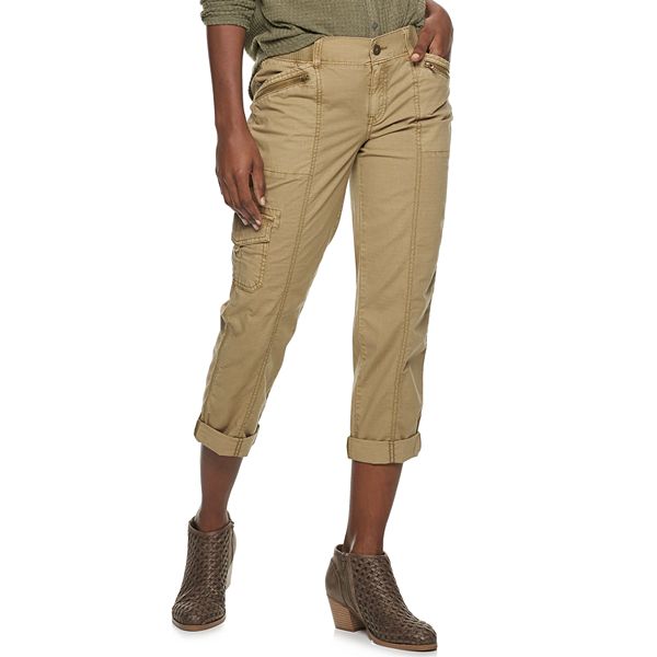 Petite Sonoma Goods For Life® Cargo Capri Pants