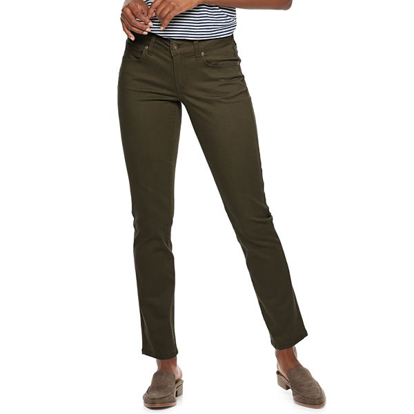 Women's Sonoma Goods For Life® Straight-Leg Sateen Pants