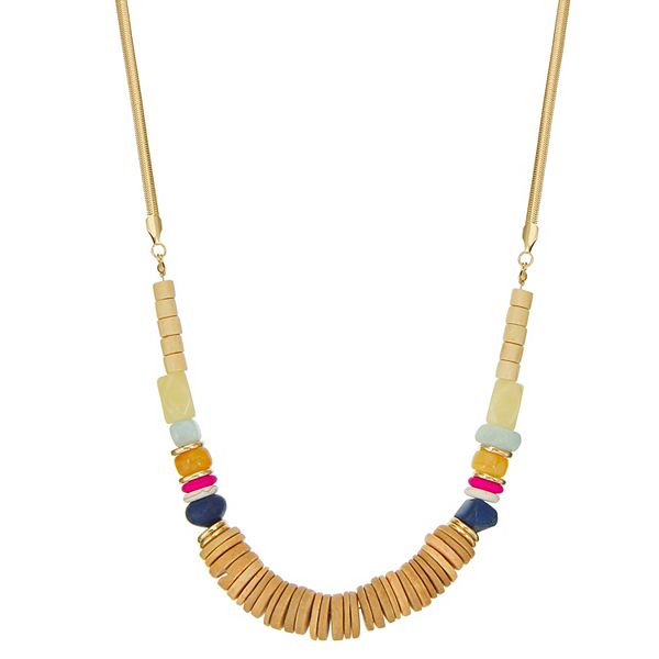 Sonoma Goods For Life® Multi-Color Chunky Beaded Necklace
