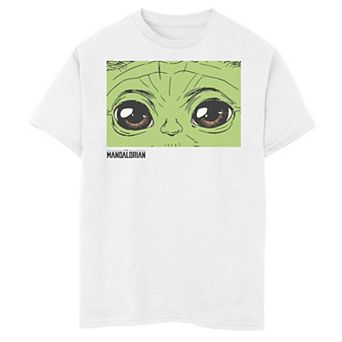 Boys 8-20 Star Wars: The Mandalorian The Child aka Baby Yoda Eyes Graphic Tee