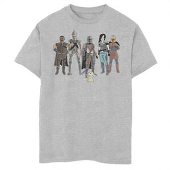 Boys 6-20 Star Wars The Child aka Baby Yoda And Friends Graphic Tee